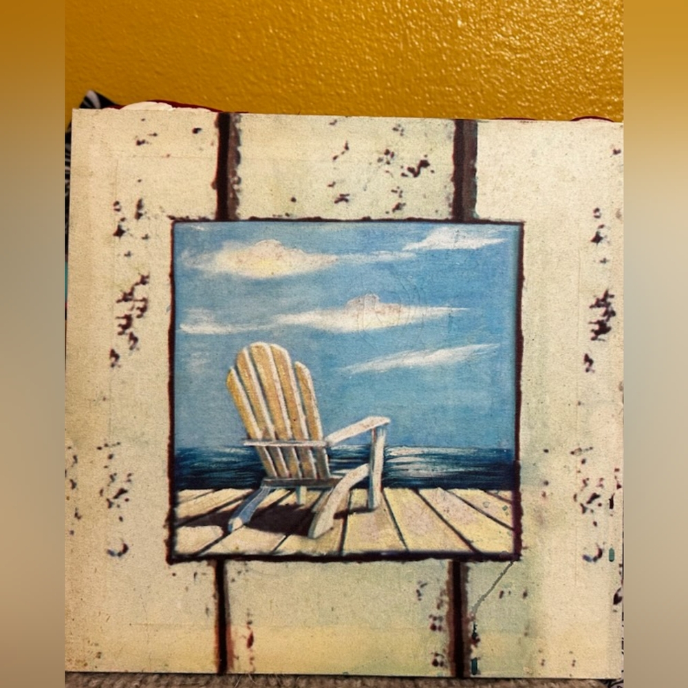 Beach canvas art